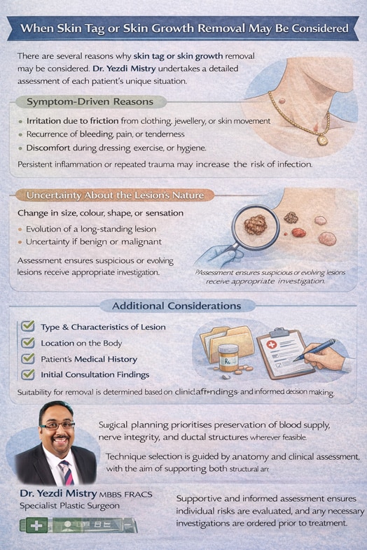 Skin Tag and Skin Growth Removal by Dr Mistry